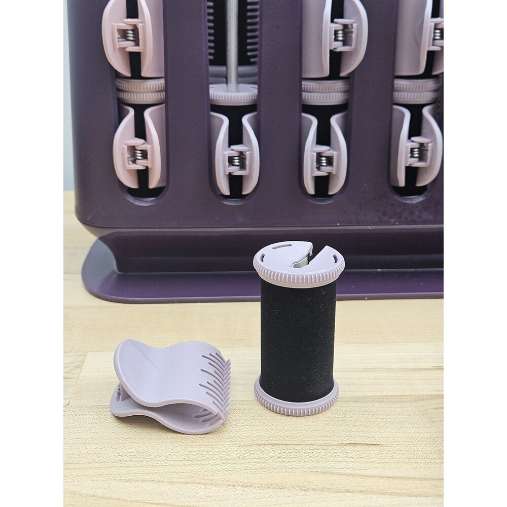 Remington Pro Purple Thermaluxe Hair Setter Hot Rollers Curlers - Picture 8 of 9